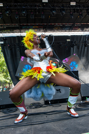 Jungle Pussy AfroPunk 2019 @ Commodore Barry Park, Brooklyn