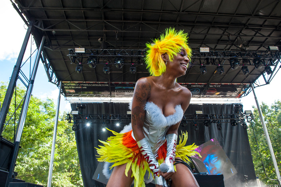 Jungle Pussy AfroPunk 2019 @ Commodore Barry Park, Brooklyn