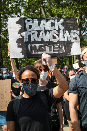 Grassroot BLM rally. Grand Army Plaza June 4, 2020