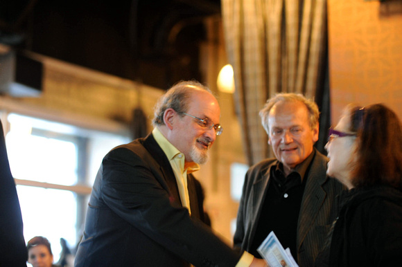 Author Salman Rushdie