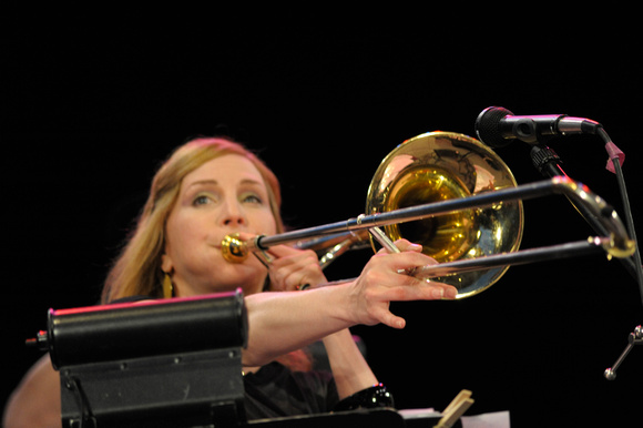Trombonist from the Jazz Mafia Symphony